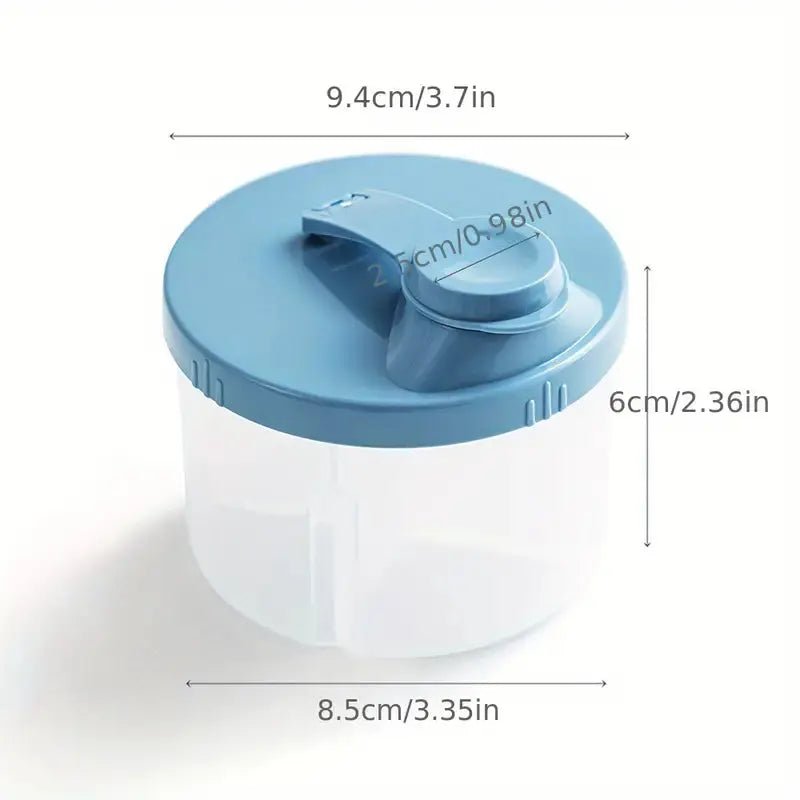 علبة حليب الأطفال 4 في 1 – Baby Milk Powder Dispenser Pot - Shopzz