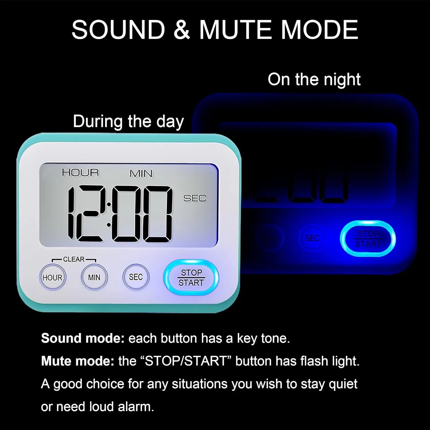 المؤقت الرقمي - Mini Timer - Shopzz