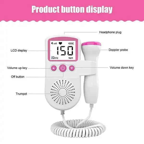 Fetal Doppler Heart Rate Monitor - جهاز مراقبة نبض الجنين - Omuma