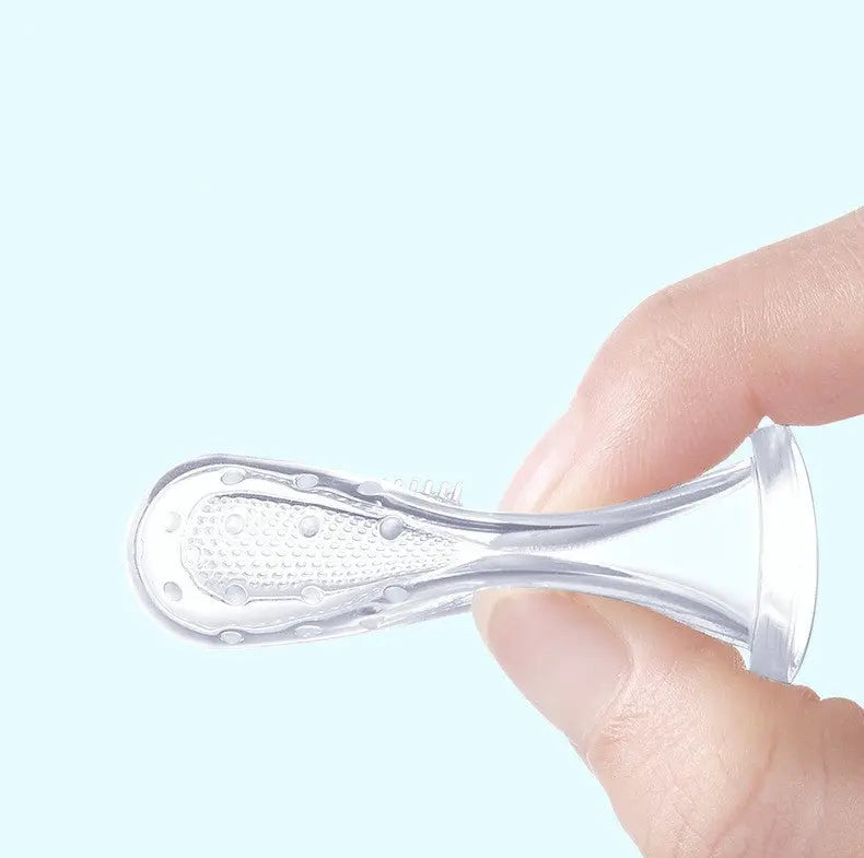 finger toothbrush - فرشاة أسنان للرضع - Shopzz