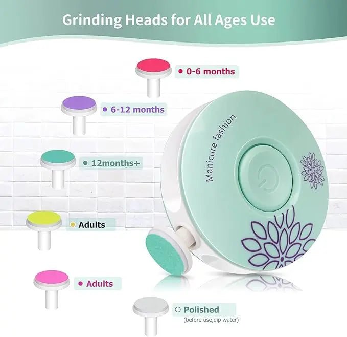 مبرد أظافر كهربائي للأطفال - Baby Nail File - Shopzz