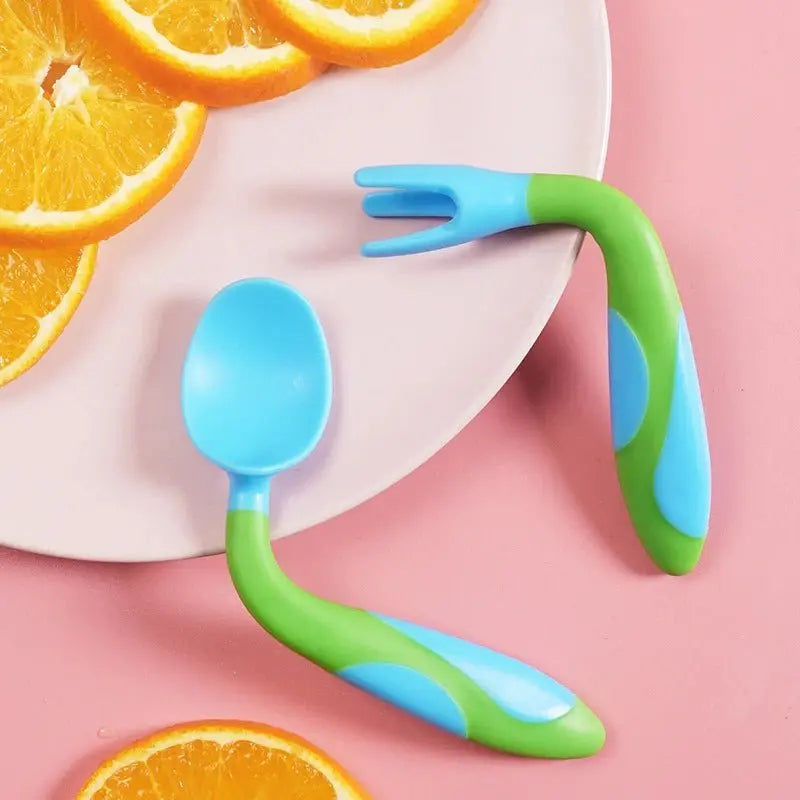 Baby frok & spoon - قفشه وشوكة للاطفال - Shopzz